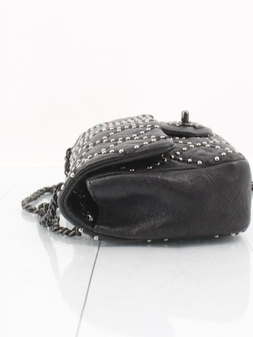 Chanel Studded Matelasse 20 Chain Shoulder Bag - Picture 3 of 11